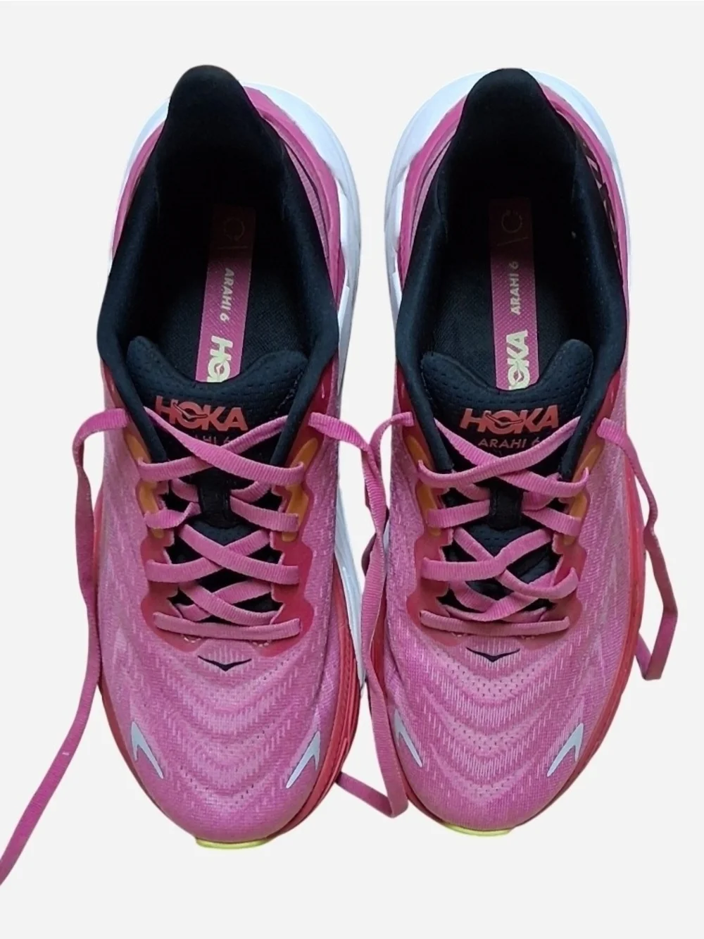 HOKA Arahi 6 Women's Pink Running Shoes